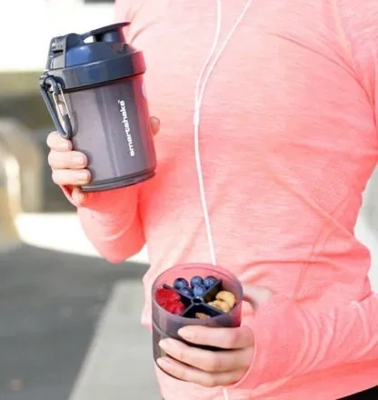 Шейкер спортивний SmartShake Original2GO 600ml Black (PP_10560802) - изображение 9