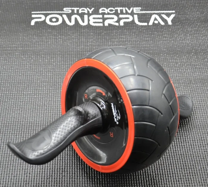 Колесо для преса PowerPlay 4326 зі зворотним механізмом AB Wheel Pro Чорно-червоне (PP_PP_4326_Black/Red) - изображение 6