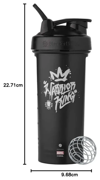 Шейкер спортивний BlenderBottle Classic Loop PRO 28oz/820ml Marvel Black Panther (600560) (PP_Loop_PRO_28oz_Panther) - Фото 2 Шейкер спортивний BlenderBottle Classic Loop PRO 28oz/820ml Marvel Black Panther (600560) (PP_Loop_PRO_28oz_Panther) - изображение 2