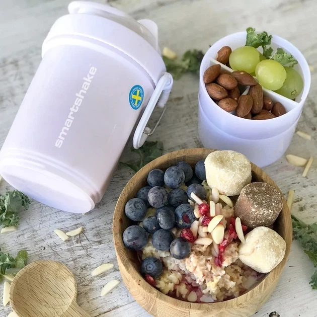 Шейкер спортивний SmartShake Original2GO 600ml Pure White (PP_10560602) - изображение 7