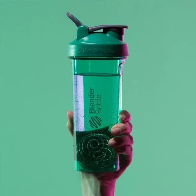 Спортивна пляшка-шейкер BlenderBottle Pro32 Tritan 940ml Green (ORIGINAL) (PP_Pro32 Green) - Фото 6 Спортивна пляшка-шейкер BlenderBottle Pro32 Tritan 940ml Green (ORIGINAL) (PP_Pro32 Green) - изображение 6