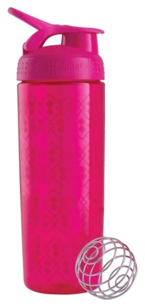 Шейкер BlenderBottle SportMixer Signature Sleek 28oz/820ml Pink Geo Lace (PP_Sleek_PINK_GEO) - Фото 1 Шейкер BlenderBottle SportMixer Signature Sleek 28oz/820ml Pink Geo Lace (PP_Sleek_PINK_GEO) - изображение 1