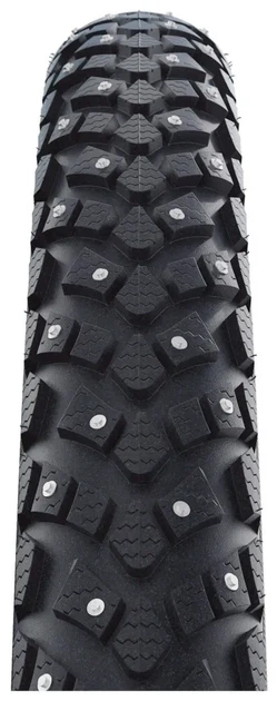 Покришка 20x2.15 (55-406) Schwalbe MARATHON WINTER PLUS Perf, SmartGuard, TwinSkin 55-406 B/B+RT HS396 144 Steel Studs WiC 67EPI (TIR-88-26) - зображення 2