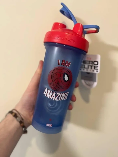 Шейкер спортивний BlenderBottle Classic Loop PRO 28oz/820ml Marvel Spider Man (600558) (PP_Loop_PRO_28oz_Spider Man) - Фото 7 Шейкер спортивний BlenderBottle Classic Loop PRO 28oz/820ml Marvel Spider Man (600558) (PP_Loop_PRO_28oz_Spider Man) - изображение 7