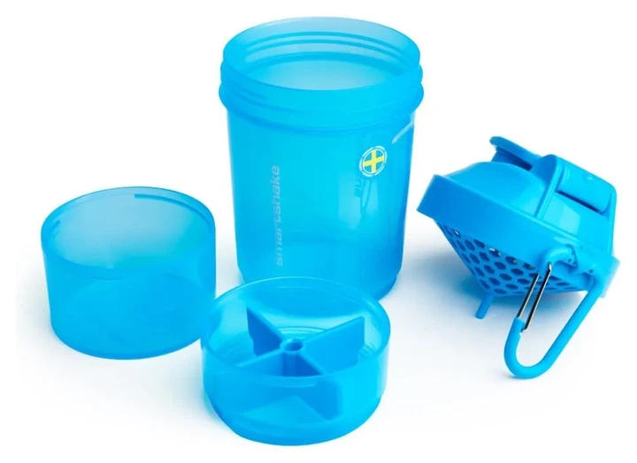 Шейкер спортивний SmartShake Original2GO 600ml Neon Blue (PP_10560102) - изображение 2