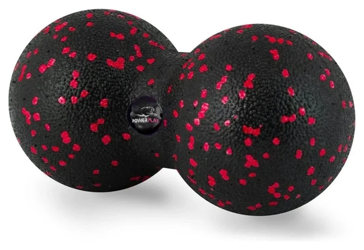 Массажний м'яч подвійний PowerPlay PP-4352 Epp foam peanut ball (d8*16cm.) Чорно/Червоний (PP_PP_4352_Red_8*16) - Фото 3 Массажний м'яч подвійний PowerPlay PP-4352 Epp foam peanut ball (d8*16cm.) Чорно/Червоний (PP_PP_4352_Red_8*16) - изображение 3