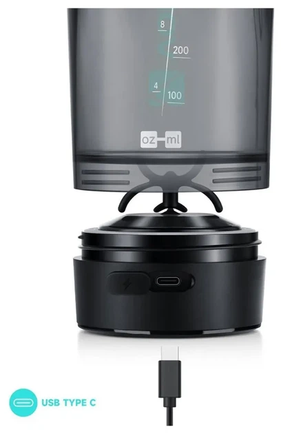 Шейкер спортивний електричний VOLTRX Gallium 700 мл. Tritan Mint (PP_Gallium_Mint) - изображение 7