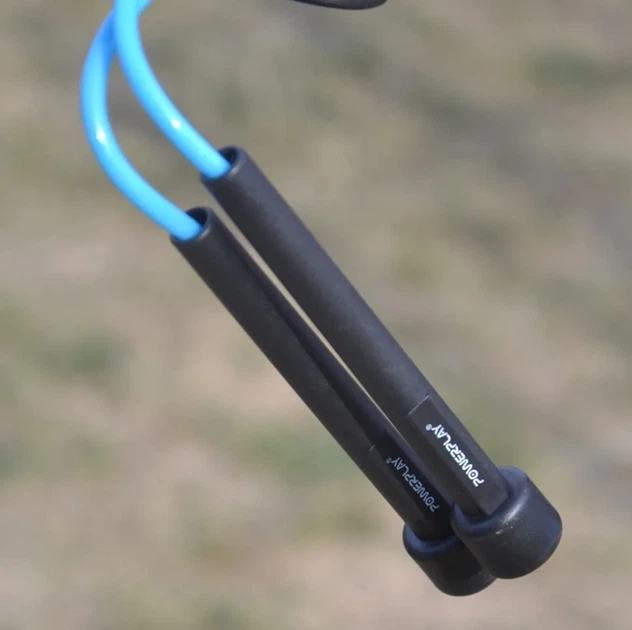 Скакалка PowerPlay 4201 Basic Jump Rope Синя (2,8m.) (PP_PP_4201_Blue) - изображение 6