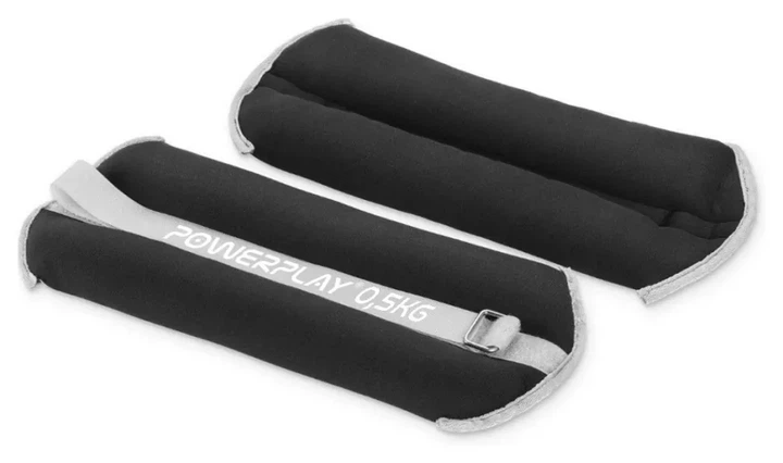 Манжети для ніг та рук PowerPlay PP-4349 Ankle/Wrist Weights (2шт.*0.5 kg) (пара) Чорні (PP_PP_4349_Black_0.5) - Фото 3 Манжети для ніг та рук PowerPlay PP-4349 Ankle/Wrist Weights (2шт.*0.5 kg) (пара) Чорні (PP_PP_4349_Black_0.5) - изображение 3