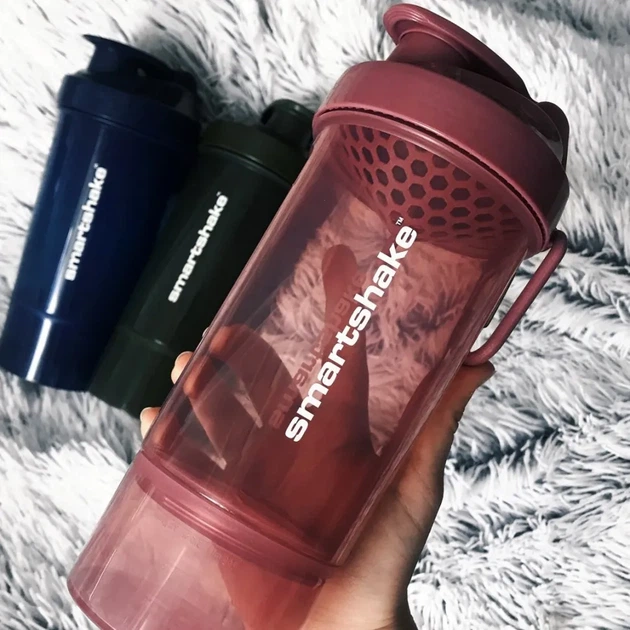 Шейкер спортивний SmartShake Original2GO One 800ml Deep Rose (Pink) (PP_10581501) - изображение 4