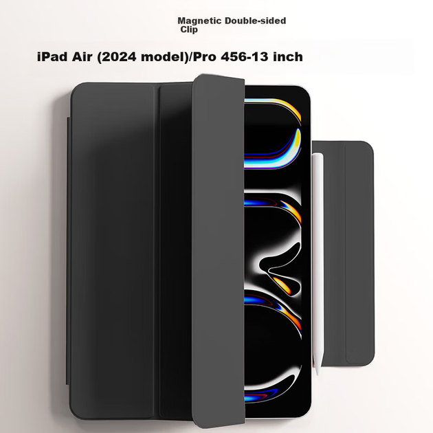 Чохол для планшета Apple iPad Air 13" 2026/2025/2024/Pro 12.9" 2022/2021/2020 ZHITING Black - Фото 6 Чохол для планшета Apple iPad Air 13" 2026/2025/2024/Pro 12.9" 2022/2021/2020 ZHITING Black - зображення 6