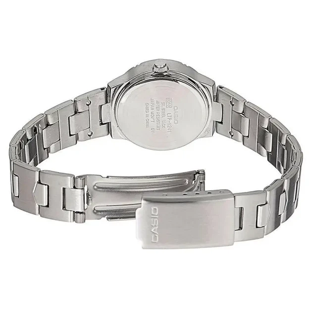 Жіночий годинник Casio LTP-1241D-2A блакитний 30 м - зображення 4