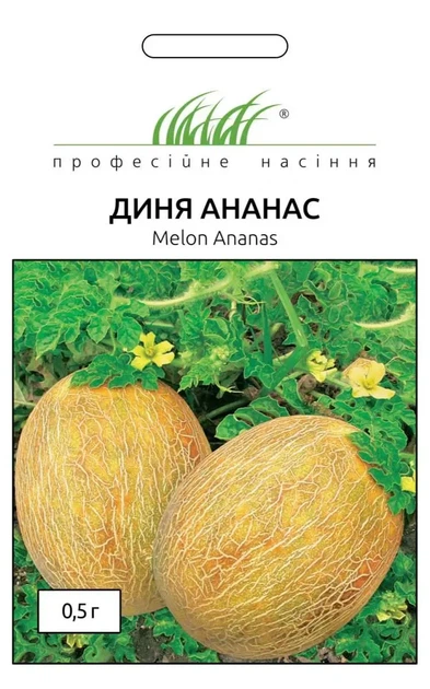 Дыня Ананас, 0,5 г - Фото 1 Дыня Ананас, 0,5 г - изображение 1