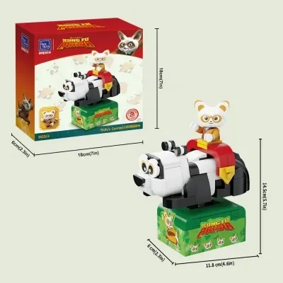 Конструктор Pantasy Kung Fu Panda Косрайдер Шифу (86513) - Фото 4 Конструктор Pantasy Kung Fu Panda Косрайдер Шифу (86513) - зображення 4