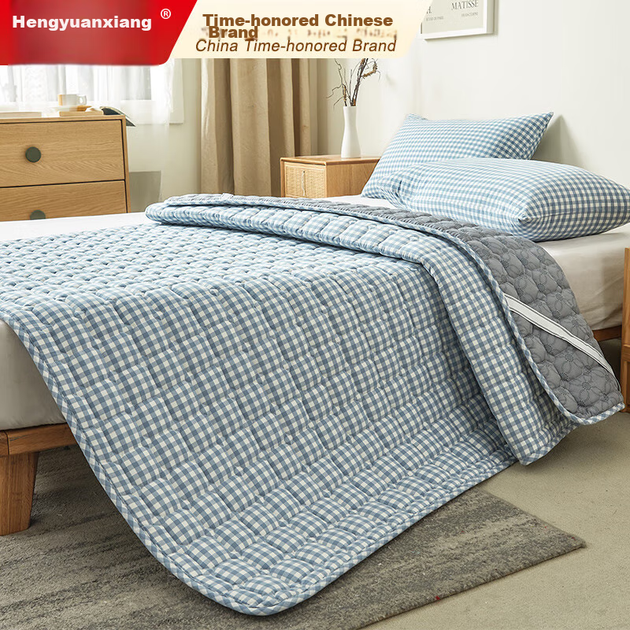 Матрац Hengyuanxiang Bedding, чиста бавовняна пральна складна двоспальна постіль для ліжка 1,5 метра, 150*200 см - изображение 4