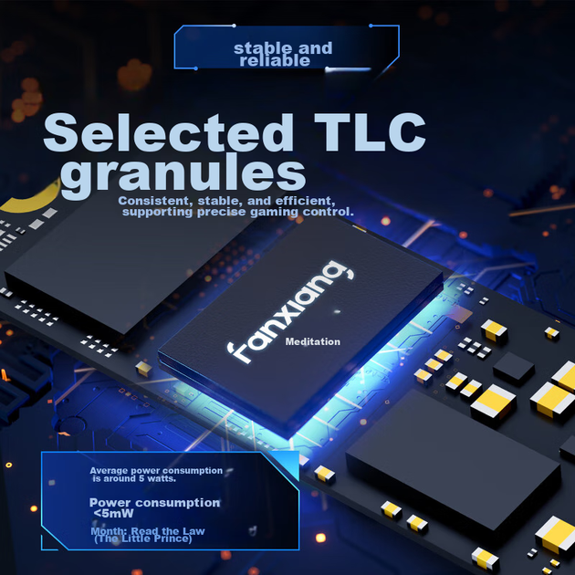 FANXIANG 1TB SSD, интерфейс M.2, протокол NVMe, PCIe 4.0, TLC NAND, аксессуар для расширения памяти PS5, S790C - изображение 6
