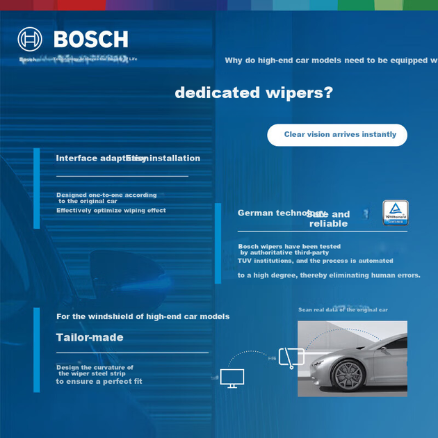 Щетка стеклоочистителя BOSCH Aerotwin 26/16, подходит для задних колес Lexus NX/18 Forest и Subaru XV20 IX25. - Фото 6 Щетка стеклоочистителя BOSCH Aerotwin 26/16, подходит для задних колес Lexus NX/18 Forest и Subaru XV20 IX25. - изображение 6