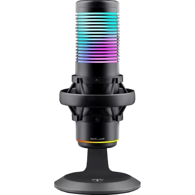 Ігровий стрім мікрофон Defender Pulsar GMC USB, RGB, 2.0 м (64730) - Фото 1 Ігровий стрім мікрофон Defender Pulsar GMC USB, RGB, 2.0 м (64730) - изображение 1