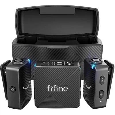 Мікрофон Fifine (M9) Black (M9) - Фото 10 Мікрофон Fifine (M9) Black (M9) - зображення 10