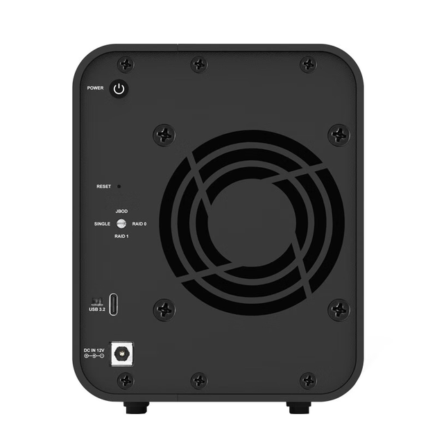 Корпус для жестких дисков TerraMaster D2-320 на 2 отсека RAID, Type-C USB 3.2 Gen2 10 Гбит/с - изображение 12