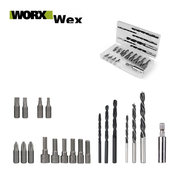 Комплект аксесуарів для дрилів WORX WA1636, розширювальна трубка для будівельних дрилів, розширювальний гвинт для використання з електричними дрилями - зображення 4