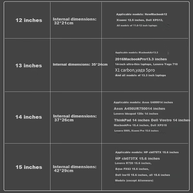 Сумка для ноутбука JPLAYER, внутренняя подкладка, подходит для Apple, Xiaomi, Lenovo, Huawei, 15,6-дюймового MacBook Air, большая вместимость, тонкий деловой портфель, черный. - изображение 9