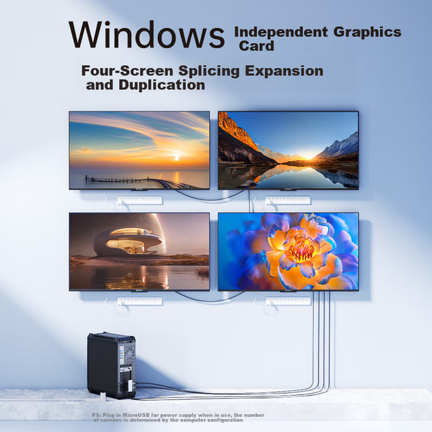 Конвертер Biaze ZH225 DisplayPort 4K 60 Гц - Фото 4 Конвертер Biaze ZH225 DisplayPort 4K 60 Гц - изображение 4