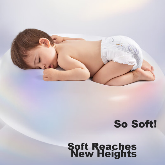 Подгузники Babycare Royal Pro Bare-Feel NB 58 шт (до 5 кг) для новорожденных, ультратонкие - изображение 8
