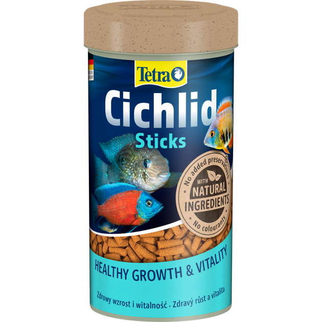 Корм Tetra Cichlid Sticks для рыбок целид палочки 250 мл/75 г - Фото 8 Корм Tetra Cichlid Sticks для рыбок целид палочки 250 мл/75 г - изображение 8