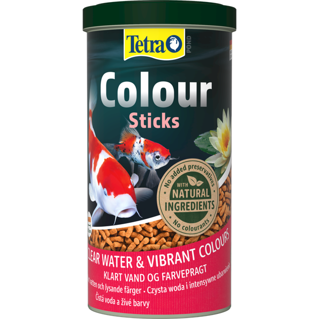 Корм Tetra Pond Colour Sticks для всіх ставкових риб для яскравості забарвлення палички 1 л - зображення 10