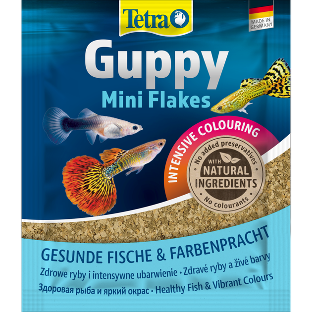 Корм сухой Tetra Guppy для гупе в хлопьях 12 г - изображение 3