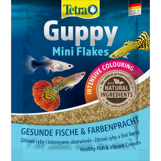Корм сухой Tetra Guppy для гупе в хлопьях 12 г - изображение 4