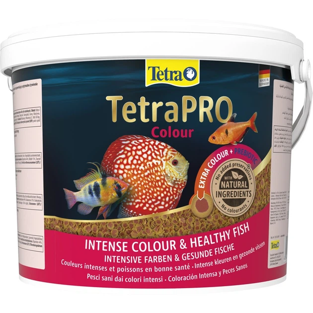 Корм Tetra Pro Colour Multi-Crisps для аквариумных рыб для яркой расцветки чипсы 10 л/ 2,1 кг - изображение 5