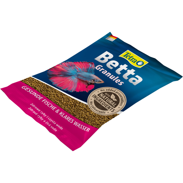 Корм Tetra Betta Granules для петушников в гранулах 5 г - Фото 6 Корм Tetra Betta Granules для петушников в гранулах 5 г - изображение 6