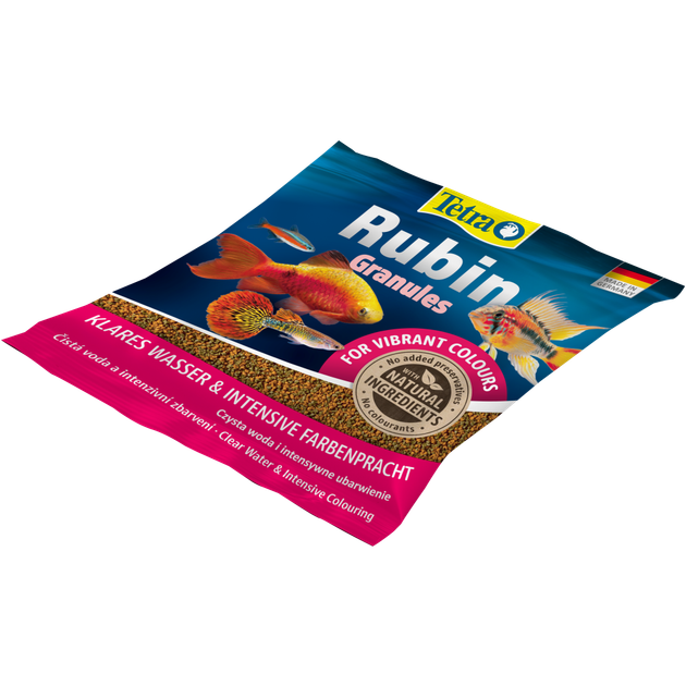 Корм сухий Tetra Rubin Granules для акваріумних рибок для яскравості забарвлення в гранулах 15 г - зображення 4