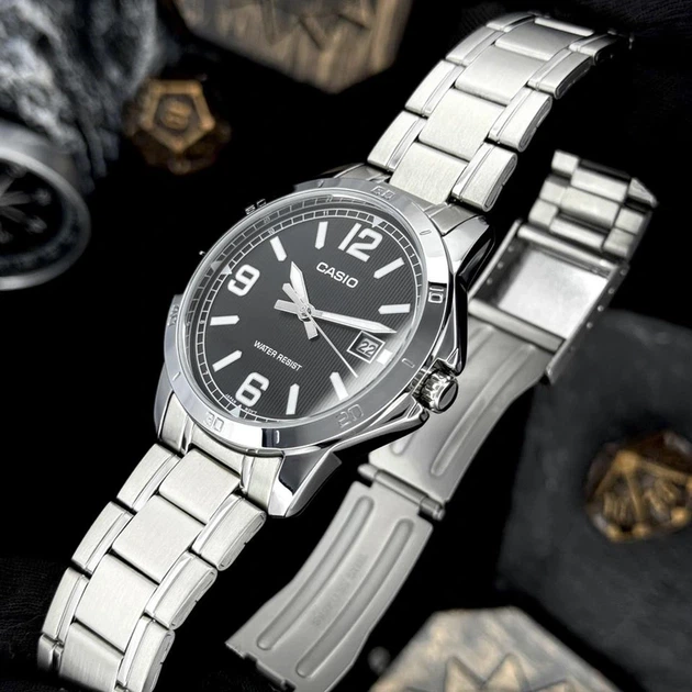 Наручний годинник Casio MTP-V004D-1B2 - Фото 6 Наручний годинник Casio MTP-V004D-1B2 - изображение 6