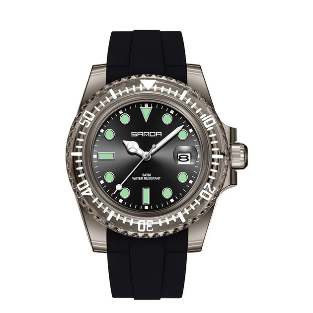 Наручний годинник Sanda 9007 All Black - Фото 1 Наручний годинник Sanda 9007 All Black - изображение 1
