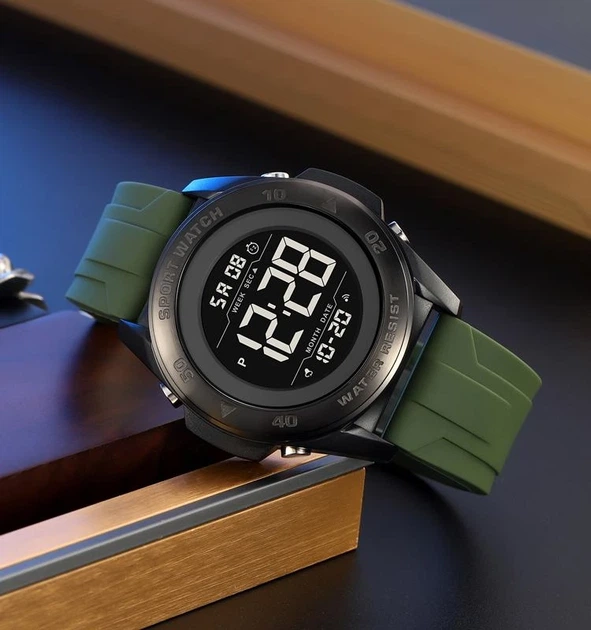 Наручний годинник Skmei 2485AG Army Green - изображение 2