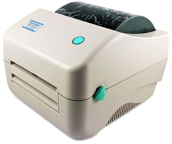 Принтер этикеток Xprinter XP-450B USB 108 мм, термопринтер для печати этикеток, наклеек и штрих-кодов, 203 dpi, до 152 мм/с - изображение 6