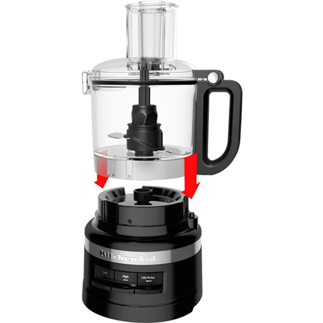 Кухонный комбайн KitchenAid 5KFP0719EOB Onyx Black [80431] - изображение 4