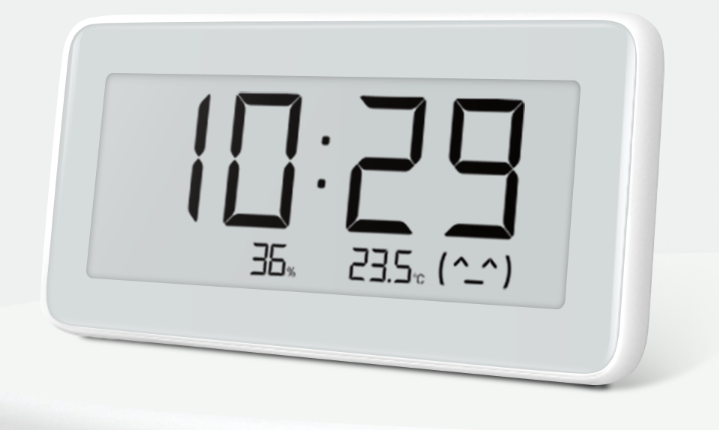 Термогигрометр Xiaomi Temperature and Humidity Monitor Clock (BHR5435GL) [73499] - изображение 2