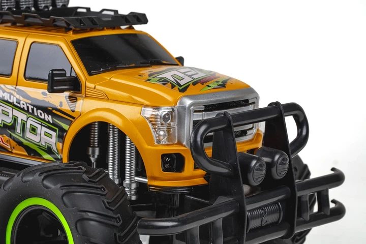 Машинка-позашляховик на радіокеруванні TEC-TOY Raptor 1264357 Жовта (5700134714037) - зображення 5