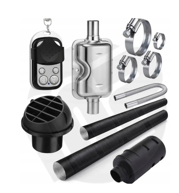 Дизельный автономный обогреватель TOOLME TM188 9 кВт 230V 12V 24V с Bluetooth управлением через HeatGenie Android iOS пультом дистанционного управления LCD дисплеем топливным баком 5 л для автомобиля гаража мастерской кемпера лодки - изображение 9