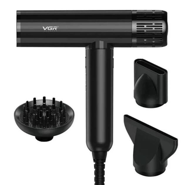 Фен VGR V-427 Black - Фото 1 Фен VGR V-427 Black - зображення 1