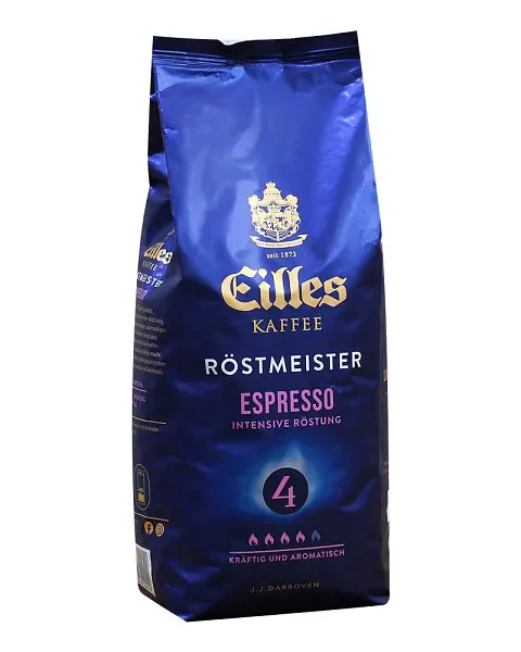 Кава в зернах J.J.Darboven EILLES Rostmeister Espresso 1 кг - Фото 1 Кава в зернах J.J.Darboven EILLES Rostmeister Espresso 1 кг - изображение 1