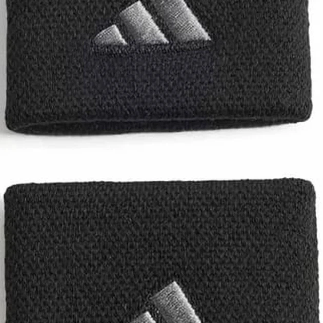 Напульсники Adidas TENNIS WB S Чорний One Size (KV9219) - Фото 2 Напульсники Adidas TENNIS WB S Чорний One Size (KV9219) - зображення 2
