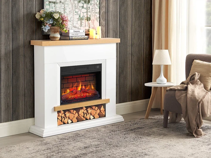 Каминокомплект ArtiFlame Shelford AF23BS білий ефект живого полум'я зі звуком та обігрівом - зображення 6