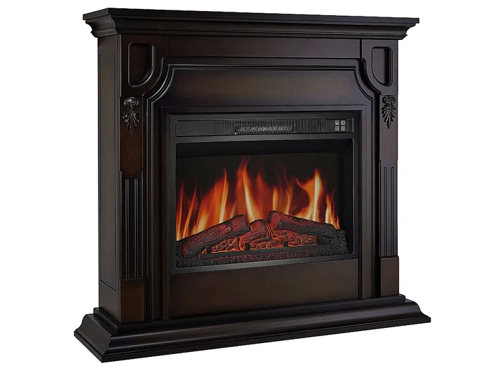 Каминокомплект универсальный ArtiFlame Toronto AF23S махагон коричневый антик со звуком и обогревом - изображение 2