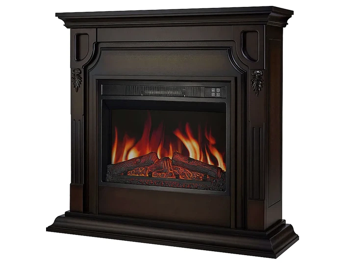 Каминокомплект универсальный ArtiFlame Toronto AF23S махагон коричневый антик со звуком и обогревом - изображение 3