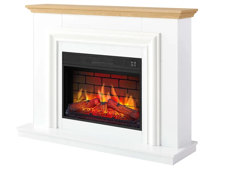 Каминокомплект ArtiFlame Marbelya AF23BS белый эффект живого пламени со звуком и обогревом - изображение 3